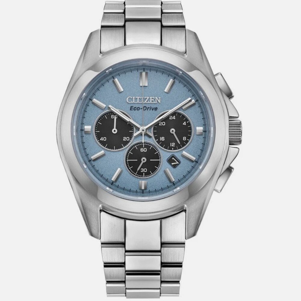 Citizen Men's Sport Chronograph Date 40mm Watch Blue Dial